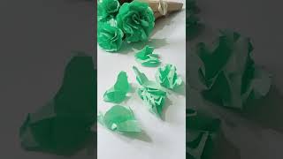 #paper flowers 😱#easy making #paper crafts