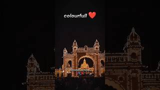 Colourfull... ❤️😍 #explore #trending #dasara2024 #dasaralightings #mysuru #mysore #viralvideo