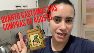 Compras de Supermercado das Primeiras 2 Semanas de Agosto!