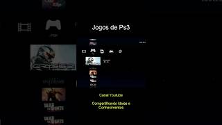 Jogos que tenho no Ps3 #shorts #short