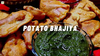 Potato Bhajiya | Veg Wonderland #stopcraving #startmaking