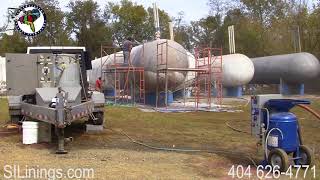 Vapor Blasting Propane Tanks Mini