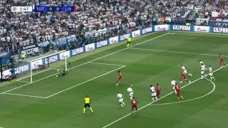 Salah scores penalty against Tottenham (1st minuet)