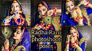 Janmashtami special Radha Rani photoshoot poses/RADHA RAJVANSHI/#radharani #janamashtami #viral