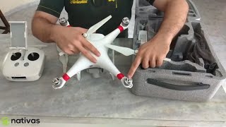 Como montar o DJI Phantom 4 Pro