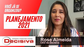 PLANEJAMENTO 2021 - VOCÊ JÁ SE ORGANIZOU?