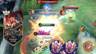 LAYLA VS NATAN❗BUILD ONE SHOT ENEMY DELETE! GAME SO HARD | build top 1 global Layla