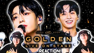 정국 Jungkook 'GOLDEN' Live On Stage Performance Only Reaction ARMYMOO Reacts For The First Time!