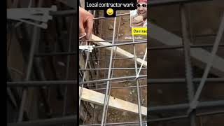 Local contractor work #construction #shorts #short