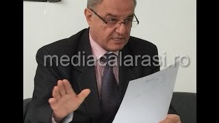 Conferinţă de presă la Inspectoratul Şcolar Judeţean Călăraşi - C-tin Tudor