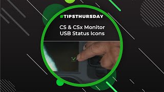 CS & CSx Monitor USB Status Icons