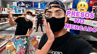 FOMOS FAZER COMPRAS NA QUARENTENA | E FICAMOS PRESOS DENTRO DO SUPERMERCADO! 😷😱