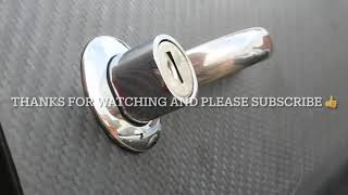 Alfa Romeo GTA door handles 2000 Bertone Part 6