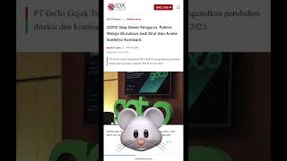 SAHAM GOTO NAIK LAGI GARA-GARA INI?? #saham #shortsvideo #shorts #investasi #ajaib