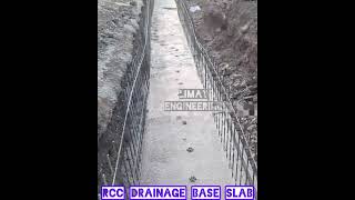 RCC Drainage Base Slab