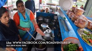 STREET FOOD BHIMTAL | BUN BUTTER | TEA | MAGGI | STREET FOOD INDIA