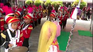 pasukan drumband TK muslimat NU Kedungwuni Pekalongan Jawa Tengah