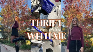 Thrift With Me 🍁 | How I Styled My Fall Finds!