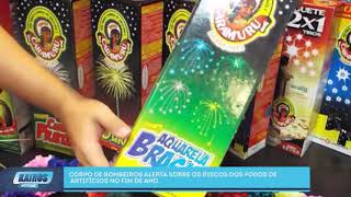 CUIDADOS COM FOGOS DE ARTIFICIO