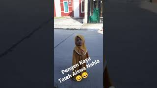 Pengen Kaya Teteh Aiswa Nahla 😄😄