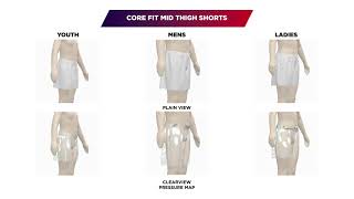 NEW 3D SIZE GUIDE | Core Fit Basketball Shorts Mid Thigh Length