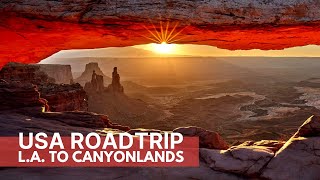 USA ROAD TRIP: USA travel video from the beaches in L.A. via Goblin Valley to Canyonlands, Moab