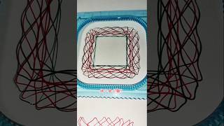 How many rotations did the pen make in total? ?? #Spirograph #satisfying #shorts