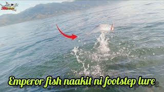 footstep lure nakadali ng mamaw l #ultralightfishinginpalawan