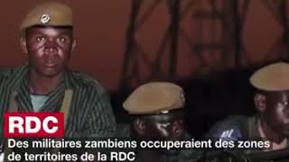 On signale la présence des militaires zambiene sur le sol congolaise