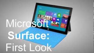 First Look: Microsoft Surface