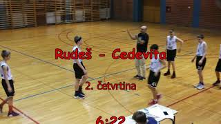 Liga U-13, Rudeš - Cedevita, 9.3.2019.