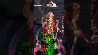 Parel che vighnaharta 2017 to 2024 #shorts #viralshorts #trendingshorts #ganpati #parel #ganeshutsev