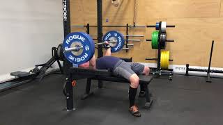 2/2/18 Bench 2ct Pause 225x3 @8 ws 2/4