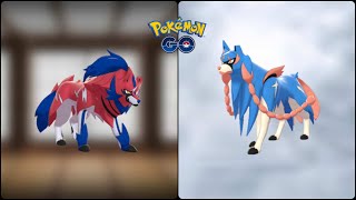 Pokemon Go Raid Battle Catching : Zacian & Zamazenta