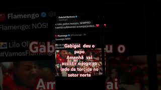 Gabigol vai ao setor norte assistir jogo com a torcida.#flamengo #gabigol #mengo #gabi #futebol