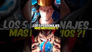 ¡Los 5 personajes más misteriosos de One Piece! 😱🔥 #onepieceteoria #onepiece #anime #imusama #luffy