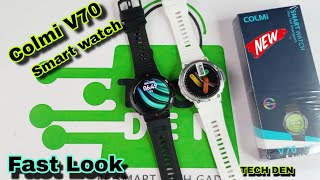 Colmi V70 Smartwatch Unboxing & First Look  Video 2024 || Future Tech Bangladesh || Tech Den