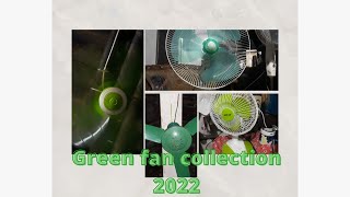 My green fan collection 2022