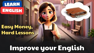 English Practice for Beginners (The Wallet and the Warning) | English Speaking Practice