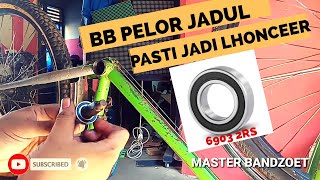 CARA UPGRADE BB PELOR JADUL MENJADI BEARING AGAR LEBIH LHONCER - BEARING BOTTOM BRACKET