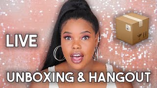 LIVE PR Unboxing Covergirl & Elf Cosmetics | Jungle Naps