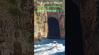 Explore the Mysterious Cave 🌊 Hidden Gem of Albania  #Shorts