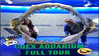 COEX Aquarium Seoul South Korea (FULL TOUR)