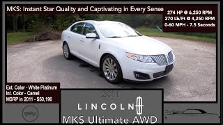 2011 Lincoln MKS Ultimate AWD | Full in-Depth Walk-Around Review | Instant Star Quality