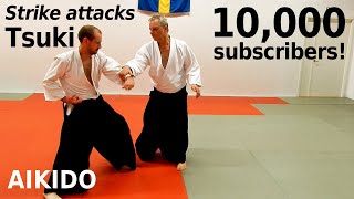 Aikido against PUNCHES, at 10,000 subscribers reached,  by Stefan Stenudd