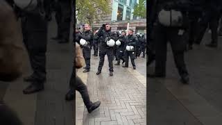 Münster: Polizeigewalt bei Pro-Palästina-Demonstration