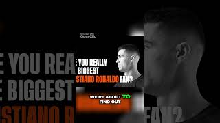 Ultimate Cristiano Ronaldo Quiz Are You His Biggest Fan