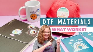 DTF Materials: What Does DTF Work On?