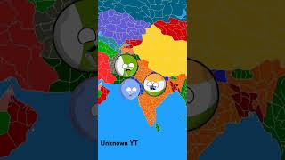 Pakistan & India vs UN | Unknown YT | #unknownyt #countryballs  1k Subscribers