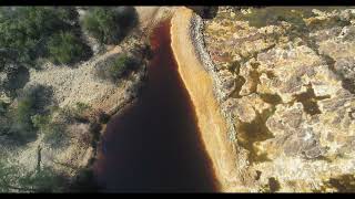 Molinos harineros, Rio Tinto Entre Villarrasa y La Palma - Puente de Gadea